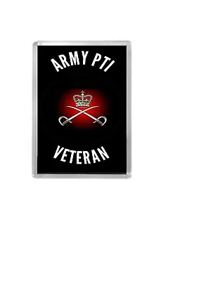 £3.99 • Buy Army PTI Physical Training Instructor Veteran Military Army Fridge Magnet