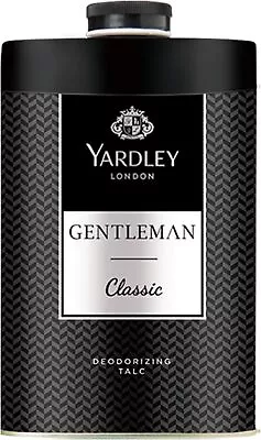 Yardley London Gentleman Deodorizing Talc Talcum Powder For Men 100Gm • £6.75