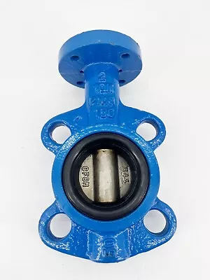 New FNW 2  Butterfly Valve FNW731E C/I Body CF8M Disc SS316 Stem EPDM Seat • $95