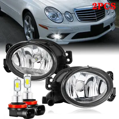 Front Fog Light Set For Mercedes Benz E320 E350 E550 GL320 2007-2009 With Bulbs • $126.99