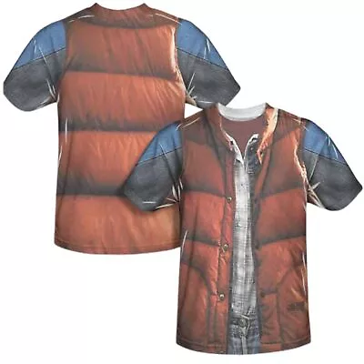 Marty McFly Back To The Future Costume T-Shirt Gift Movie BTTF Halloween • $47.02