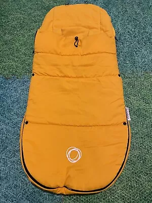 £45 • Buy Bugaboo Pram Universal Buggy Footmuff Cosy Toes Canary Yellow