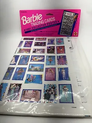 1991 Vintage Barbie Trading Cards Collector Poster Wall Decor • $7.99