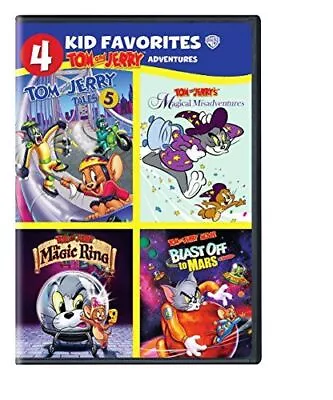 4 Kid Favorites: Tom & Jerry Adventures New Dvd • £18.56