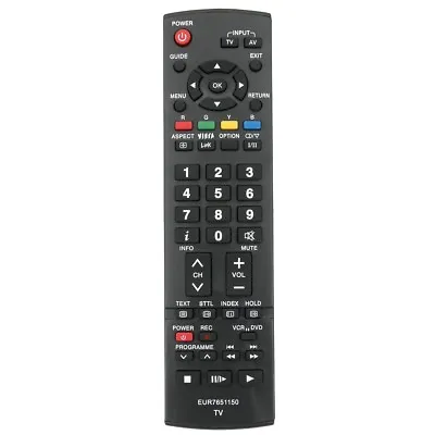 New EUR7651150 Replaced Remote Control For Panasonic TV TH-42PZ800A • $14.99