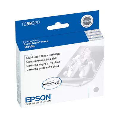Genuine Epson 59 T0599 Light Light Black Ink Cartridge For Stylus Photo R2400 • $8.99