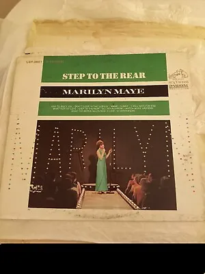 Marilyn Maye - Step To The Rear LP 1967 RCA LSP-3897  EX/VG • $9.99