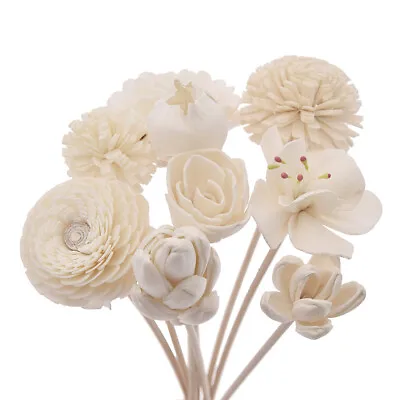 $4.72 • Buy Artificial Flower Rattan Reed Sticks Fragrance Aroma Diffuser Replacement Decor