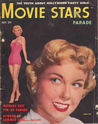 Movie Stars Parade July 1952 W/ Doris Day Cover - Free Shipping • $15.99