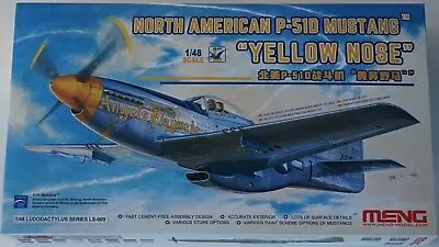 MENG LS-009 1/48 North American P-51D Mustang 'Yellow Nose' • $61.90