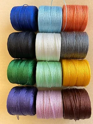 £4.75 • Buy S-Lon Thread / Beading Cord 0.5mm, Colour Choice, Perfect For Jewellery Making