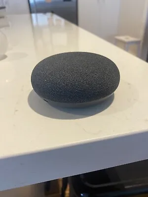 Google Home Mini Smart Speaker - Charcoal • $30