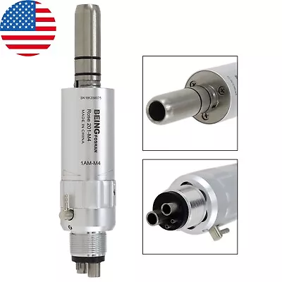 BEING Dental 4 Hole Low Speed Air Motor Slow Speed Handpiece External Water NSK • $44.99