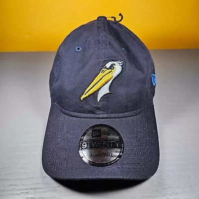 New Era 9Twenty MiLB Myrtle Beach Pelicans Adjustable Strapback Hat Dad Hat Blue • $27.99