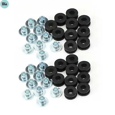 20 Pack Motorcycle Rubber Grommets Assortment Fit For Honda Fairing Universal C9 • £10.83