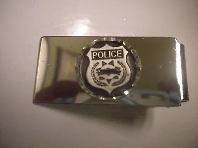 Vintage Money Clip Police Hinged Money Clip High Quality Wow Boxed • $14.95