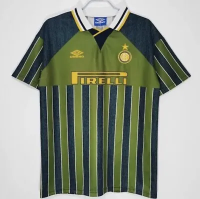 Inter Milan 1995-97 Away Shirt Size Medium • £55