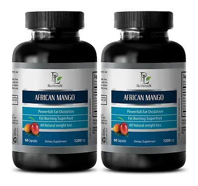 Extreme Diet Pills - AFRICAN MANGO EXTRACT 1200 - Weight Loss 2 Bottles 120 Caps • $35.21