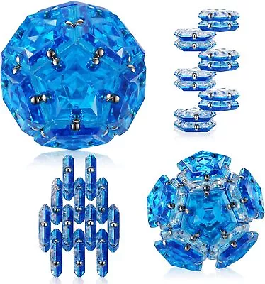 Magnetic Fidget Sphere Balls Creativity Beyond Imagination Desk Toys For Adults • £11.90