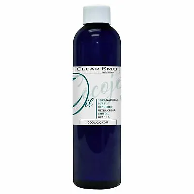 $18.79 • Buy Emu Oil 100% Pure Australian Filter Ultra Refined 8 Oz Face Skin Hair Nail Care