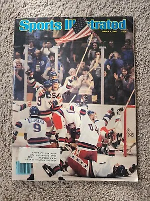 Sports Illustrated March 3 1980 The Winter Olympics U.S. Hockey Miracle On Ice • $99