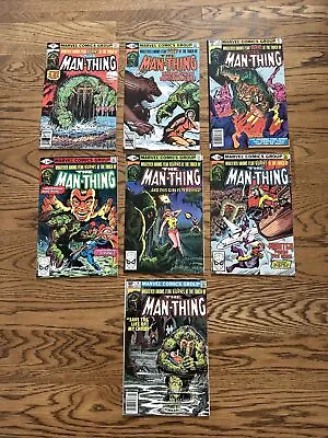 The Man-Thing #1 2 3 4 5 7 9 (Marvel 1979-80-81) Bronze Age Run! NM/VF • $39.98