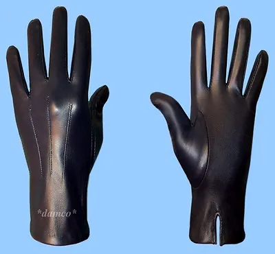 NEW MENS Size 8 - S NAVY (dark Blue) SILK LINED GENUINE KID LEATHER DRESS GLOVES • $55.95