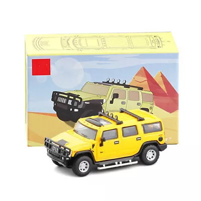 1/64 Moveable Hummer H2 SUV Diecast Model Car Toys Kids Adult Fun Gifts • $22.55