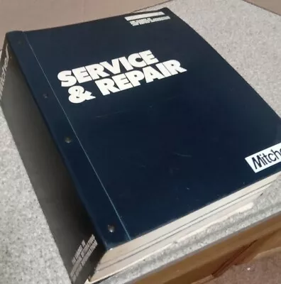 1987-93 Mitchell Medium & Heavy Duty Truck Service & Repair Manual Vol 1 3rd ED • $59.99