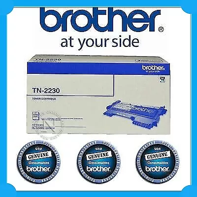 Brother TN-2230 BLACK Toner HL-2240D/HL-2242D/HL2250/HL-2270/HL-2272DW 1.2K • $74.84