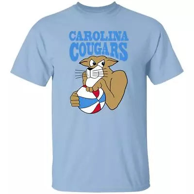 Carolina Cougars T-shirt Classic ABA Basketball • $29.95
