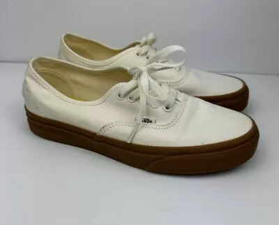 Vans Authentic Women’s  Size 8.5 Marshmallow / Gum Men’s Size 6.5 • $19.99