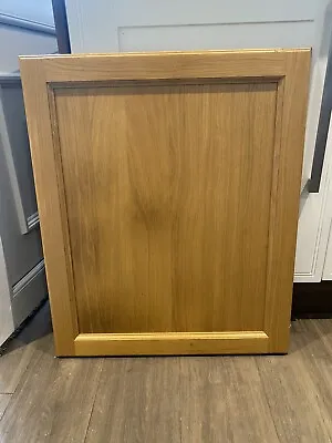 KITCHEN DOOR OAK 600 WIDE  X 720 HIGH   STOCK  DF426 • £49