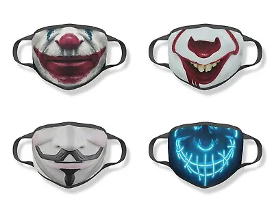 Movie Face Design Face Mask - Washable - Reusable - Adult / Child • $8.91