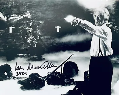Ian McKellen HAND SIGNED 10x8 THE KEEP Photograph *IN PERSON* COA Rare • £69.99