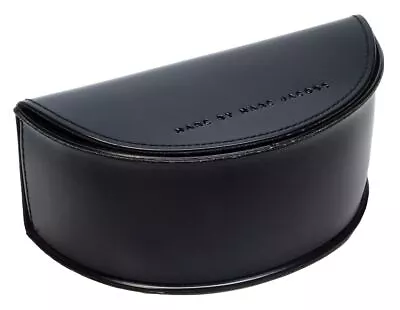 Marc By Marc Jacobs Large Sunglass Case Black Syn.Leather Felt Interior 6.5” X 3 • $32.88