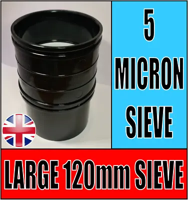 £34.99 • Buy Large 5 Micron Nylon Mesh Stackable Sieve Food Grade Strainer Home Brew Filter