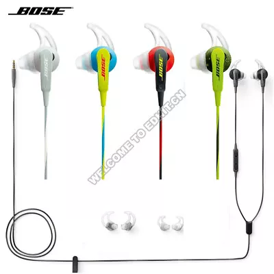 Bose SoundSport Wired Earbuds In-ear Headphones 3.5mm Jack Earphones Headset New • $33.50