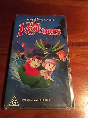 The Rescuers -  Black Diamond Walt Disney Classic Vhs Video • $39