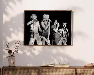 ABBA Singing Poster Premium Quality Choose Your Size • $18.32