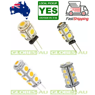 2x 5 / 9 / 13 / 18 LED G4 Globe Bulb 12Vdc Caravan Car Garden Camper Jayco • $5