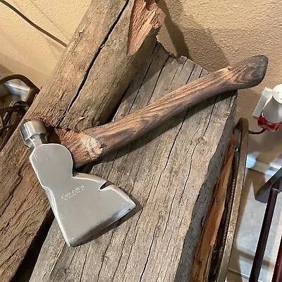 Vintage CRAFTSMAN Half Hatchet Carpenters Hatchet Smooth Face With Curved Handle • $35