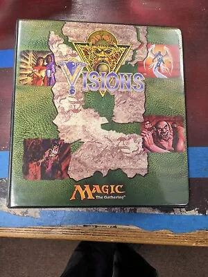 Visions Magic The Gathering MTG 3 Ring Binder Wotc Ultra Pro • $179.99