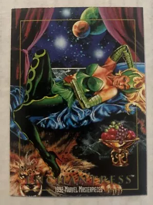 1992 MARVEL MASTERPIECES # 21 Enchantress ( Damaged ) • $0.99