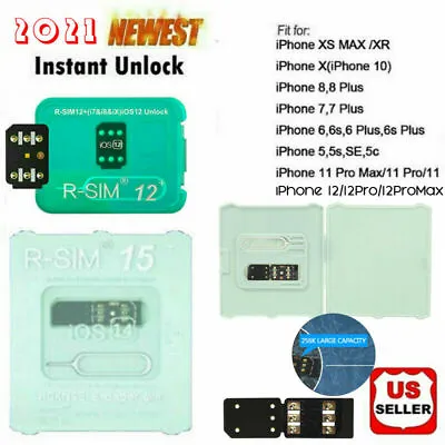 2021 R-SIM16 Nano Unlock RSIM Card For IPhone 12 Pro XS MAX XR X 8 7 IOS14  • $13.99