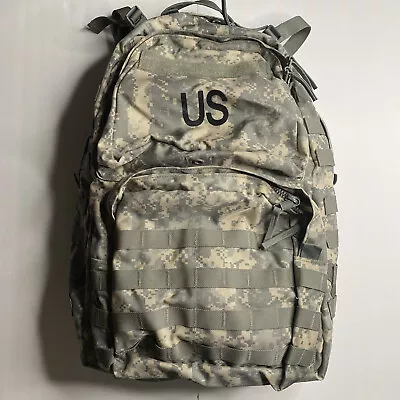 Military MOLLE 2 MEDIUM RUCKSACK BACKPACK ONLY Green Camouflage US MADE MINT EUC • $110