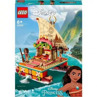LEGO 43210 Disney Moana's Wayfinding Boat Brand New And Sealed FREE POSTAGE $41 • $41