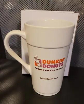 $14.50 • Buy Dunkin' Donuts Mug 16 Oz Tall Ceramic Coffee Cup 2013 Classic. New In Box 