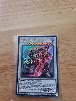 Yugioh Card Swordsoul Supreme Sovereign - Chengying BODE-EN042 Ultra Rare 1st Ed • £0.99