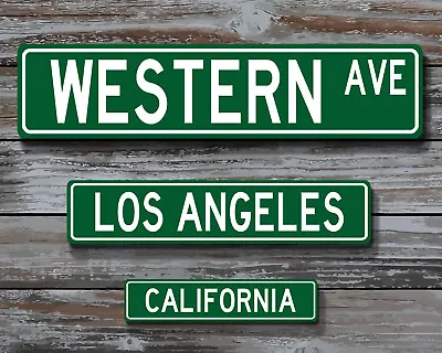 Custom Name Sign Personalized Aluminum Metal Street Sign New Vintage Rusty ACW01 • $11.20